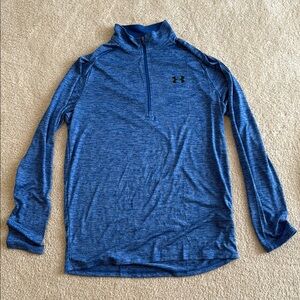 Under Armour Heathered Blue Performance Pullover